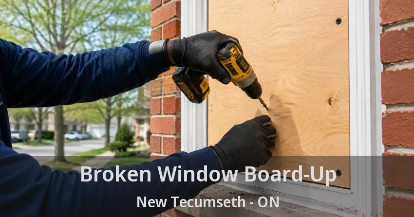Broken Window Board-Up New Tecumseth - ON