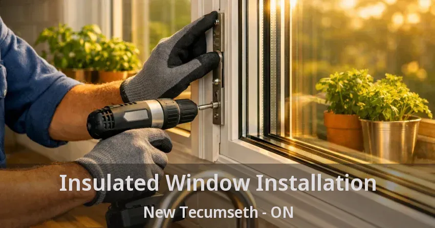Insulated Window Installation New Tecumseth - ON