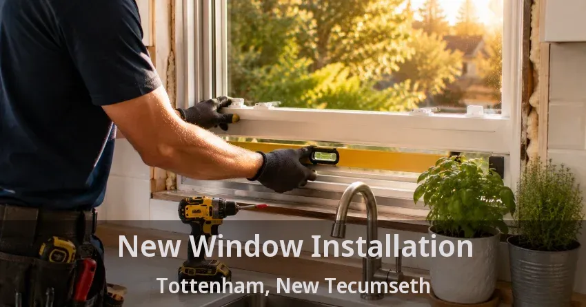 New Window Installation Tottenham, New Tecumseth - ON