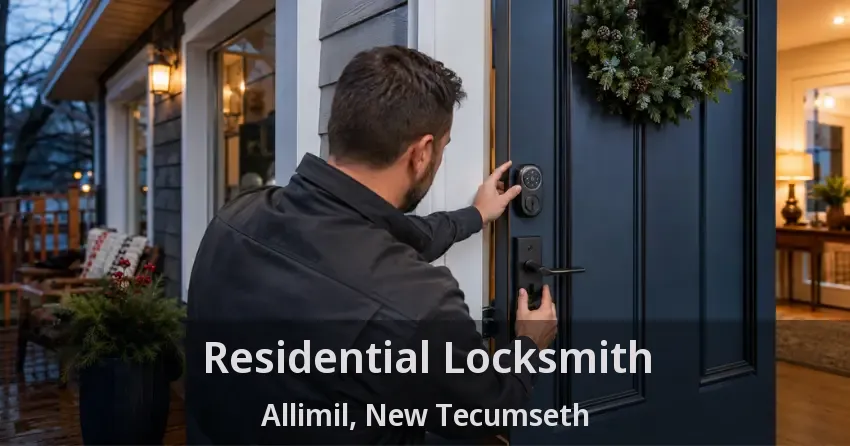 Residential Locksmith Allimil, New Tecumseth - ON