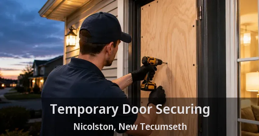 Temporary Door Securing Nicolston, New Tecumseth - ON